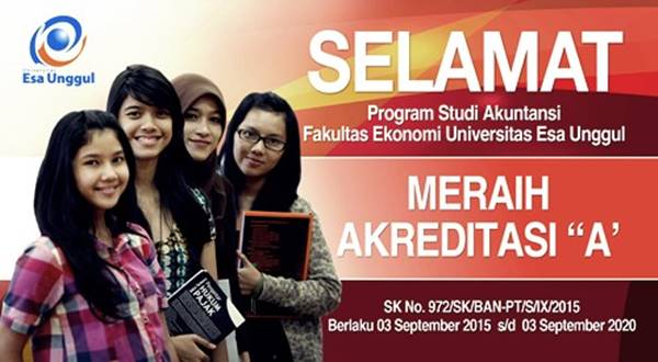 Program Studi Akuntansi Universitas Esa Unggul Yang Meraih Akreditas A 1
