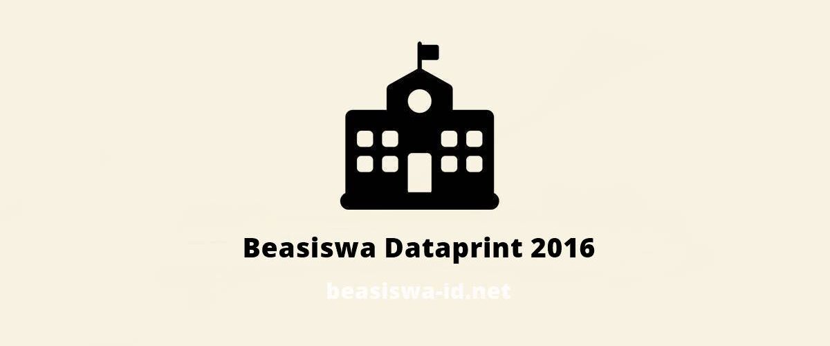 Prosedur Pendaftaran Beasiswa Dataprint 2016 2017